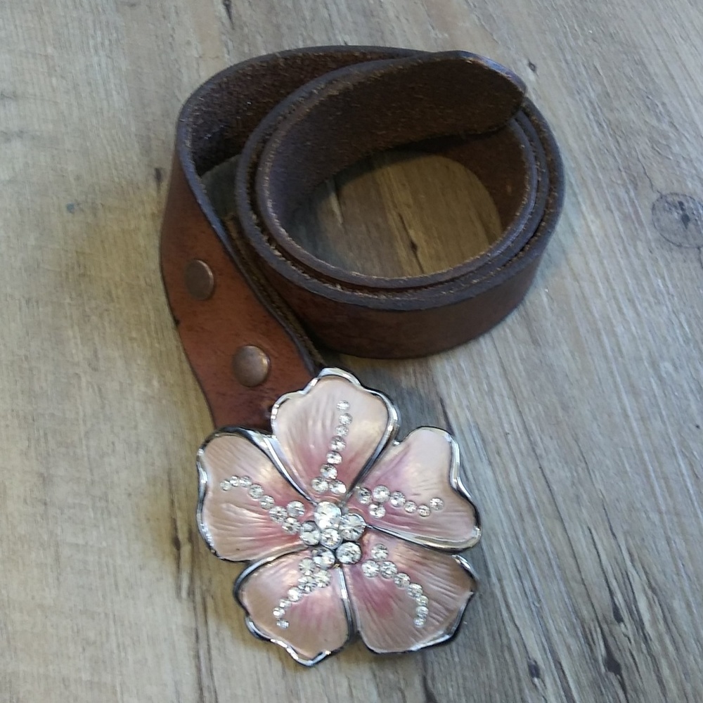 Vintage leather belt